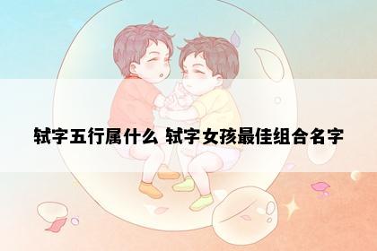 轼字五行属什么 轼字女孩最佳组合名字